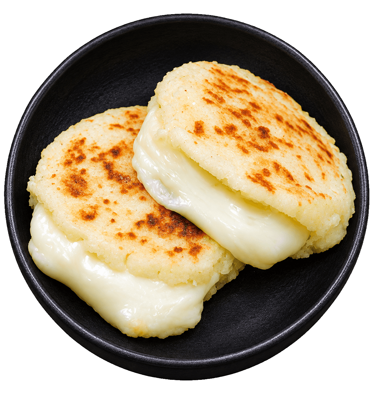 Con queso fundido o rallado