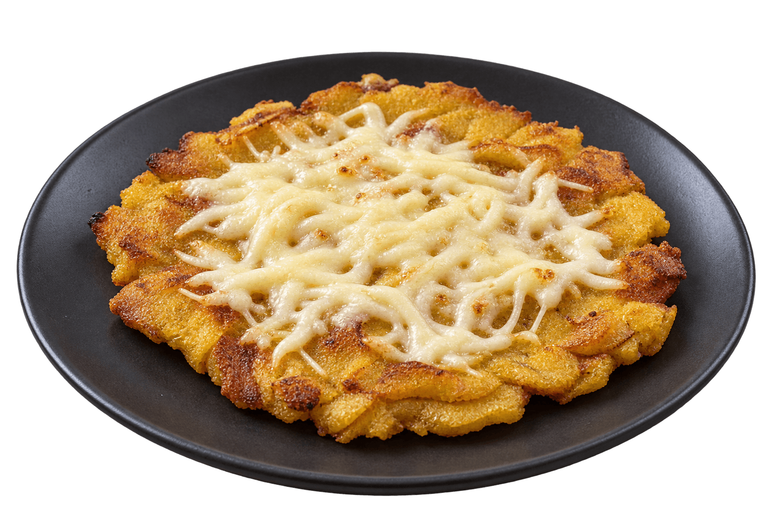Con queso fundido o rallado