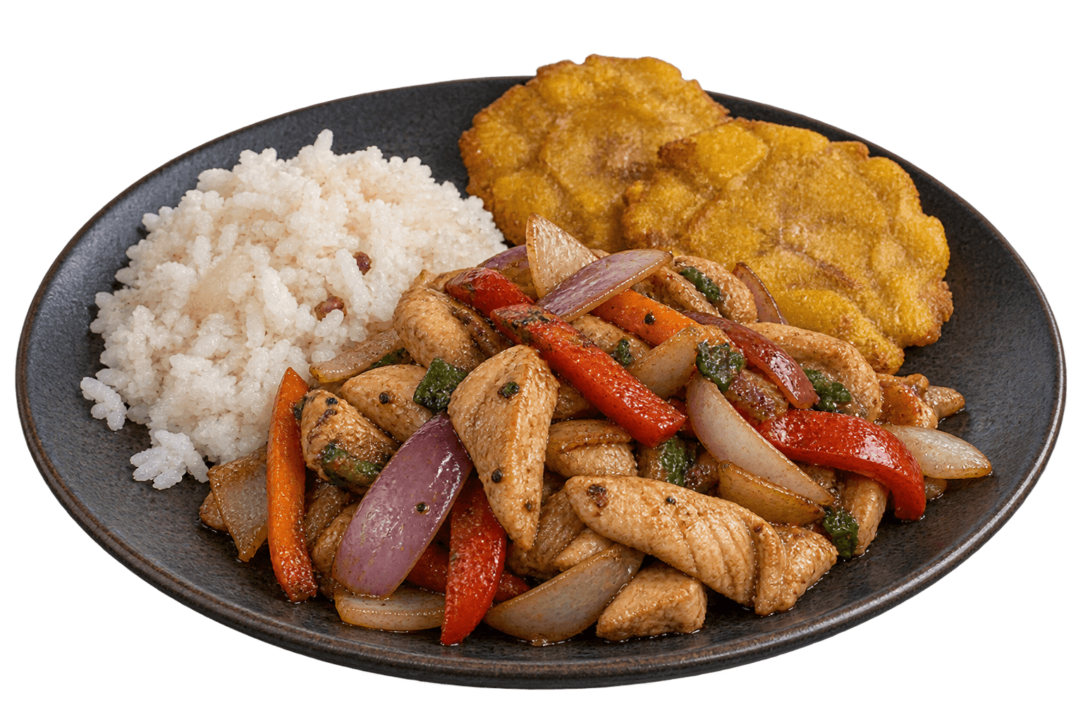 Wok de verduras con pollo o ternera